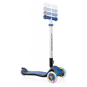GLOBBER skrejritenis Elite Deluxe Lights, темно-синий, 444-400