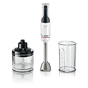 Blenderis Bosch Serie 4 MSM4W220 0,6 l Iegremdējamais blenderis 600 W Balts