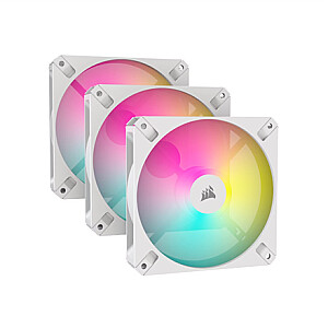 Corsair iCUE AR120 120-мм цифровой RGB-вентилятор с ШИМ (тройной комплект) | Корпус вентилятора