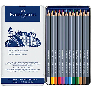 Карандаши акварельные Faber-Castell Goldfaber Aqua Creative Studio, 12 цветов