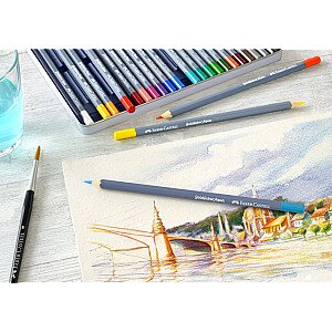 Карандаши акварельные Faber-Castell Goldfaber Aqua Creative Studio, 12 цветов