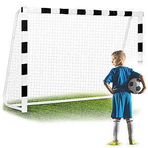 Futbola vārti 300 x 200 x 120 cm NS-465 melnbalti