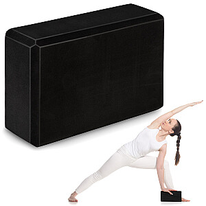 Пенный кубик для йоги NS-962 черный