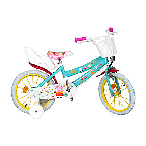 Toimsa-Bērnu velosipēds 16" Peppa Pig green