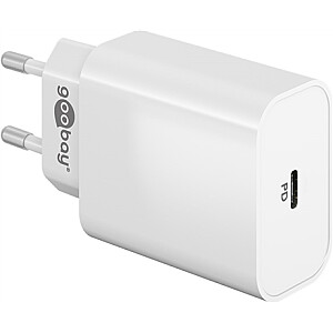 Goobay 61754 USB-C PD Fast Charger (45 W), White Goobay