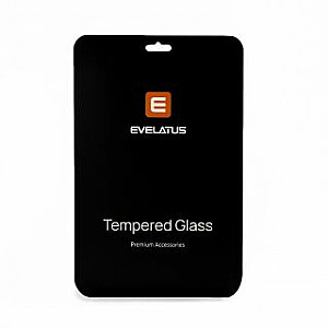 Evelatus Galaxy TAB S9 Plus 3x strong 0.33mm Flat Clear Glass Anti-Static