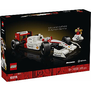 LEGO LEGO 10330 ikonas McLaren MP4/4 un Ayrton Senna