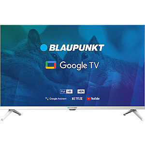 TV 32" Blaupunkt 32FBG5010S Full HD DLED, GoogleTV, Dolby Digital Plus, WiFi 2,4-5GHz, BT, balts