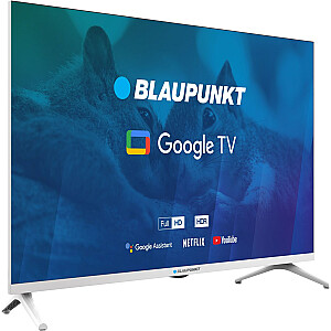 Телевизор 32" Blaupunkt 32FBG5010S Full HD DLED, GoogleTV, Dolby Digital Plus, WiFi 2,4-5ГГц, BT, белый