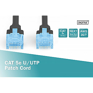 Assman electronic  DIGITUS CAT 5e U-UTP patch cable PVC AWG