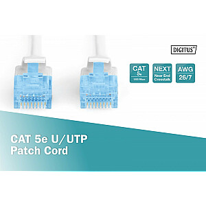 DIGITUS CAT 5e U-UTP patch cable PVC AWG