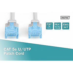 Assman electronic  DIGITUS CAT 5e U-UTP patch cable PVC AWG