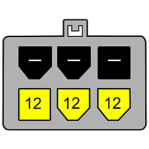 Daļa Molex - 6pin