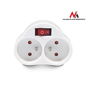 Розетка X2 с выключателем Energy MCE31 3680 Вт
