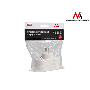 Kontaktligzda X2 ar slēdzi Energy MCE31 3680 W