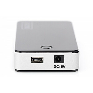 DIGITUS USB2.0 Hub 7-портовый черный