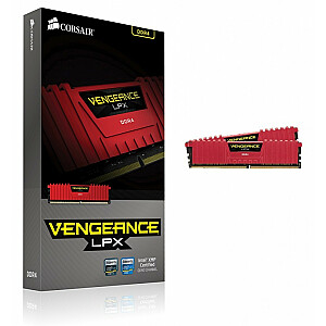 Corsair Vengeance LPX 16GB Sarkans [2x8GB 3200MHz DDR4 CL16 1,35V DIMM]