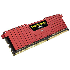 Corsair Vengeance LPX 16GB sarkans [2x8GB 3200MHz DDR4 CL16 1.35V DIMM]