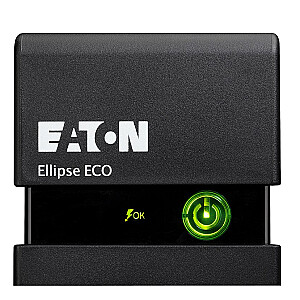 Eaton Ellipse ECO 800 USB IEC nepārtrauktās barošanas avots (UPS) gaidstāves (gaidstāves režīms) 0,8 kVA 500 W 4 maiņstrāvas kontaktligzdas