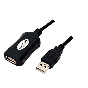 LogiLink USB 5.0 m, melns