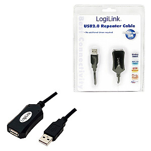 LogiLink USB 5,0 м, черный