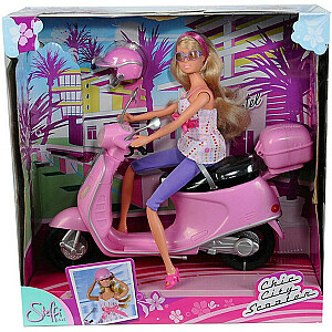 Steffi lelle uz motorollera