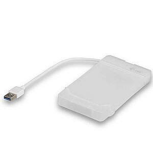 i-tec MySafe USB 3.0 Easy внешний корпус для 2,5-дюймовых жестких дисков и твердотельных накопителей SATA I/II/III 9,5 мм, белый