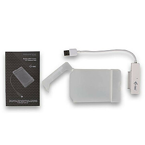 i-tec MySafe USB 3.0 Easy внешний корпус для 2,5-дюймовых жестких дисков и твердотельных накопителей SATA I/II/III 9,5 мм, белый