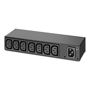 !AP6015A Rackmount PDU Basic 0/1U, 10A, 8xC13