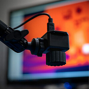 Meklējiet Thermal IQ-AAA termiskās kameras trokšņa ekvivalento temperatūras starpību (NETD), melns 320 x 240 pikseļi