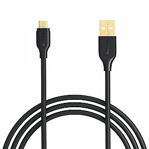 CB-MD1 Black USB micro USB uz USB ātrās uzlādes kabelis | 1 m | 480 Mbit/s