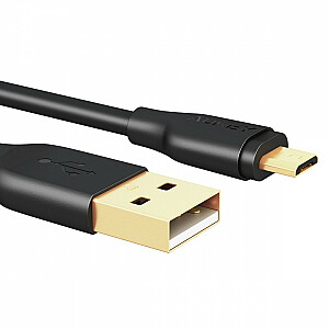 CB-MD1 Black USB micro USB uz USB ātrās uzlādes kabelis | 1 m | 480 Mbit/s