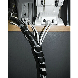MCTV-687S Маскирующая крышка кабеля (20,4*22мм) 3м серебряная спираль