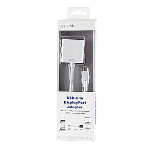 LogiLink USB 3.1 C — displeja ports