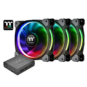 Thermaltake Riing Plus 12 RGB TT Premium 3 упаковки
