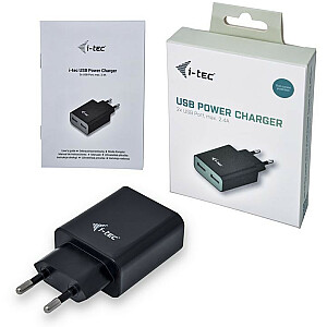 Зарядное устройство I-TEC, 2 порта USB, 2,4 А
