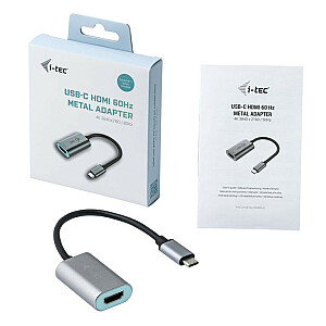 I-TEC I-TEC USB C Металлический адаптер HDMI 4K 60 Гц