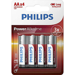 Батарея Power Alkaline AA 4шт. волдырь