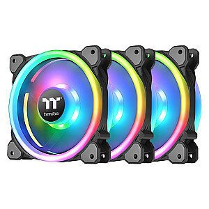 Fan Ring Trio 14 LED RGB Plus TT Premium (3 x 140 mm, 500–1400 apgr./min.)