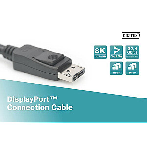 DIGITUS DisplayPort Connection Cable 2m