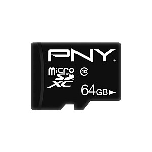MicroSDHC karte 64 GB P-SDU64G10PPL-GE