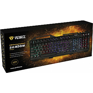 YKB 3200 Металлическая клавиатура Shadow, светодиодная подсветка