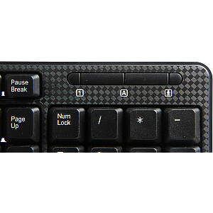 YKB 1002 CS Universāla USB tastatūra, necaurlaidīga