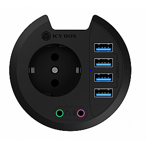 ICYBOX Table Hub 4x USB 3.0 Type-A