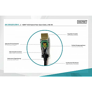 ASSMANN Connection Cable HDMI Hybrid 15m