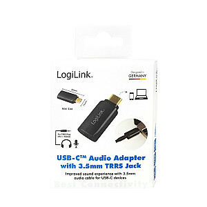 USB-C līdz 3,5 mm audio un mini ligzdas adapteris