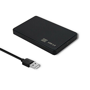 QOLTEC Ext. HDD Case HDD/SSD Black