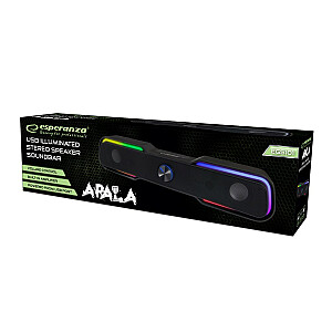 Apala Led/Rainbow USB-динамик звуковой панели