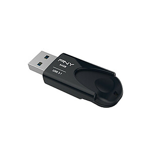 Флэш-накопитель 64 ГБ USB 3.1 ПРИКРЕПЛЕН FD64GATT431KK-EF