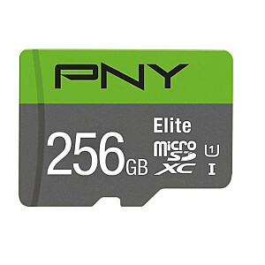 MicroSDXC Elite atmiņas karte 256 GB P-SDU256V11100EL-GE
